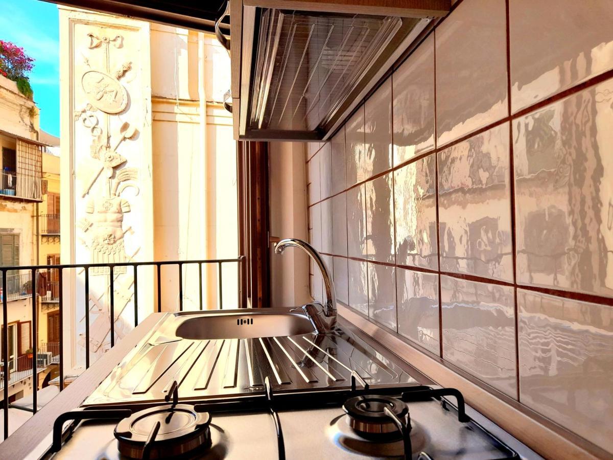 Ferienwohnung La Perla Di Palermo Exterior foto